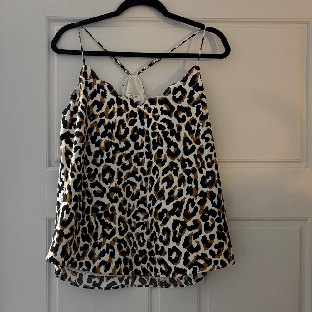 J. Crew Animal Print Camisole